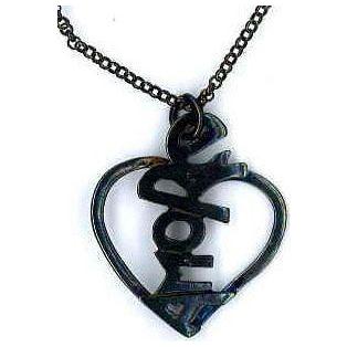 AMBROSINI JEWELS - PENDENTE ARGENTO 925° cuore finitura brunita lucida AMBROSINI JEWELS